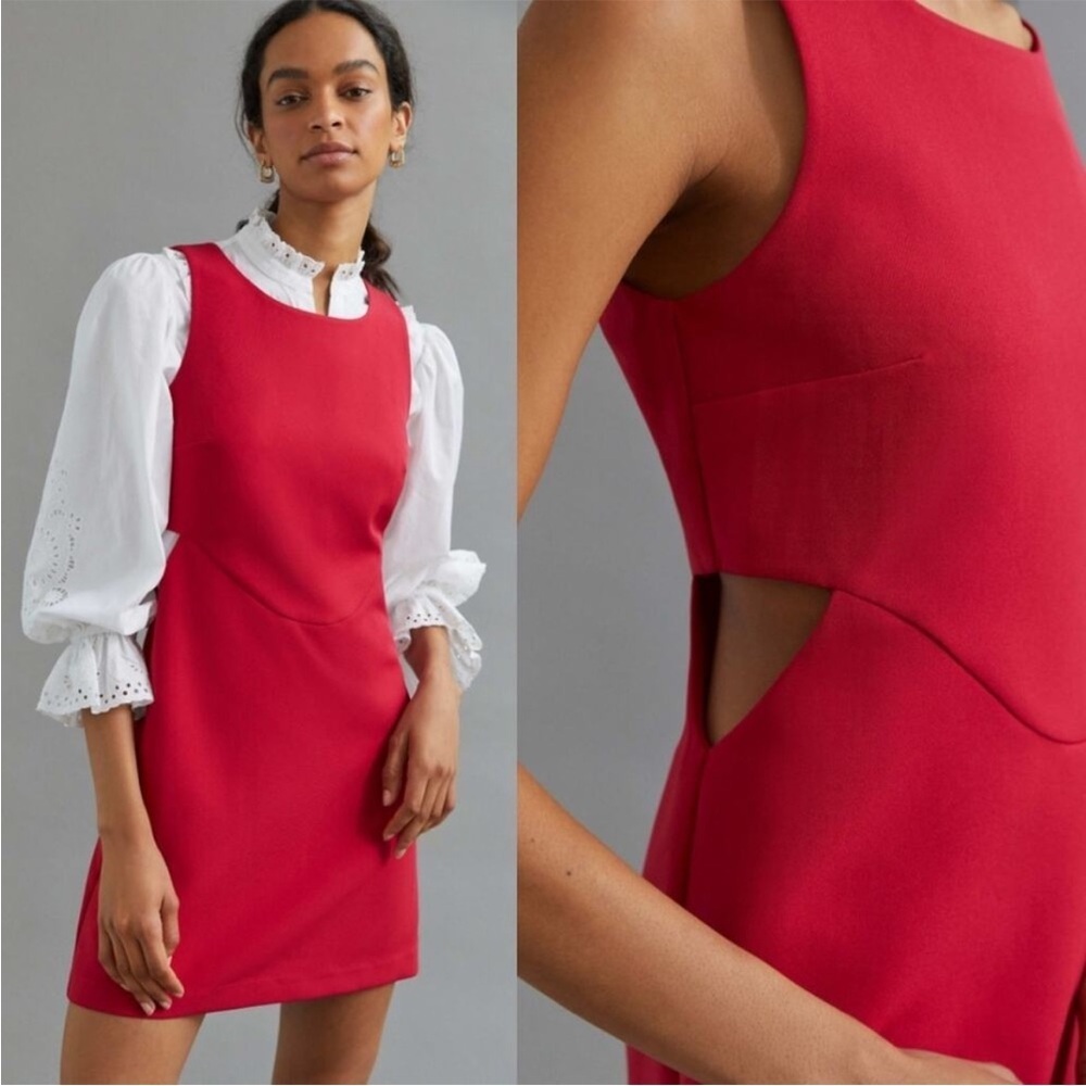 Anthropologie Mare Mare Sheath Cut-out Dress